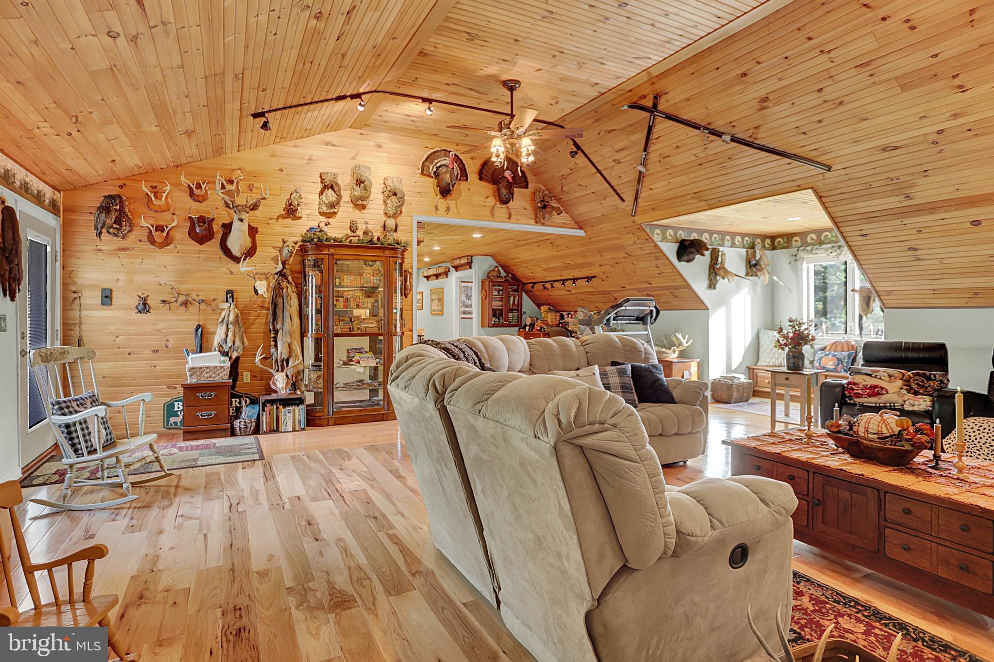 64 Metz Road Thompsontown, PA 17094 - Photo 37 of 59 a living room with furniture and a fireplace