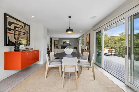 a view of out door space with furniture
