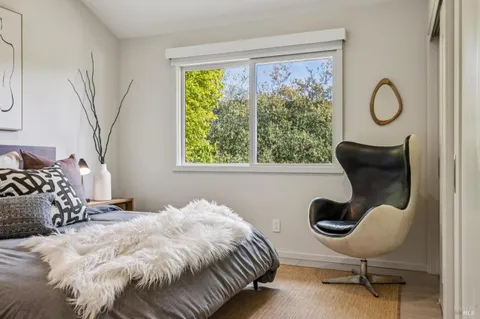 a view of a pathway of a wooden bridge