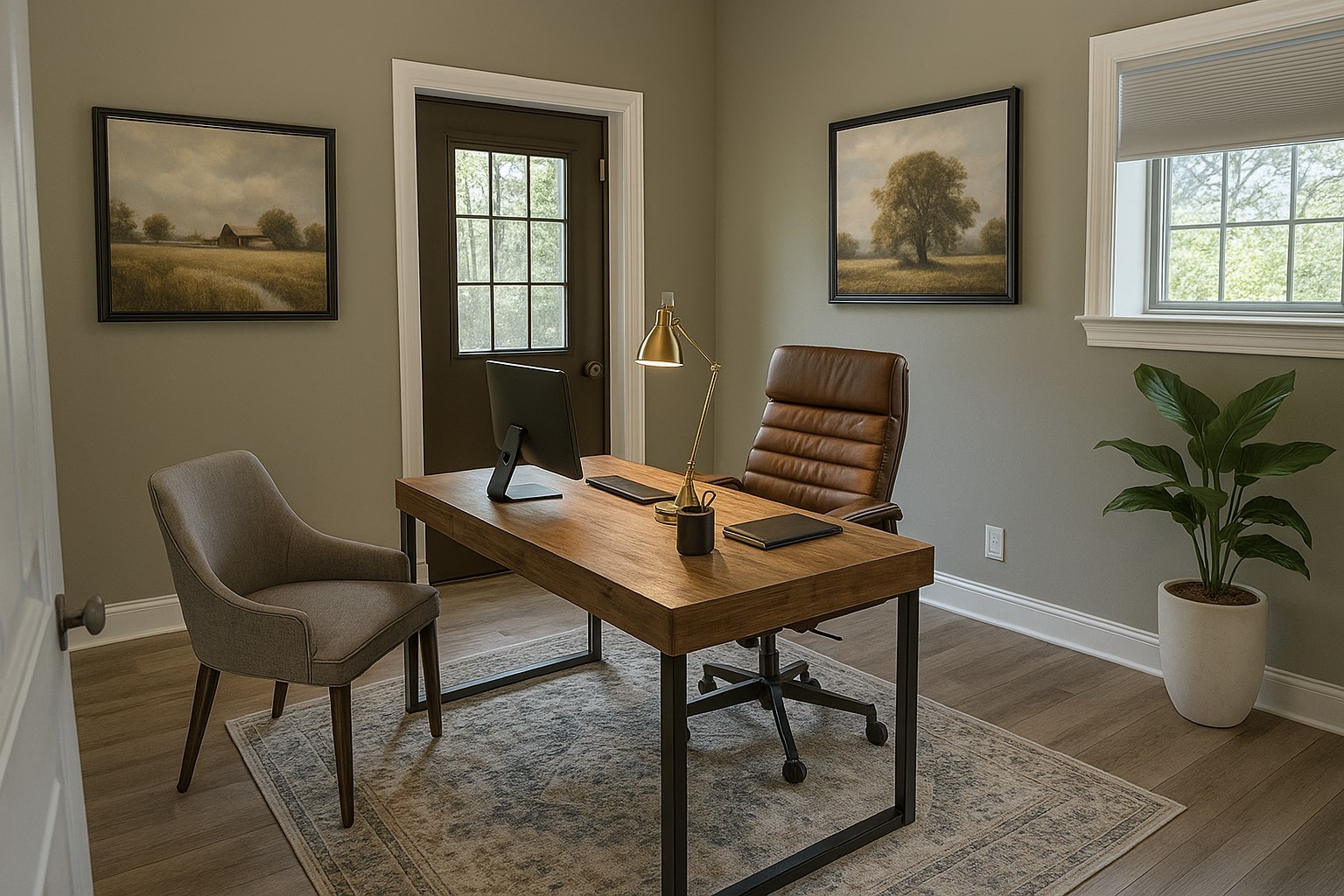 3425 Hopkins Bridge Road Unionville, TN 37180 - Photo 27 of 83 a view of a workspace with furniture