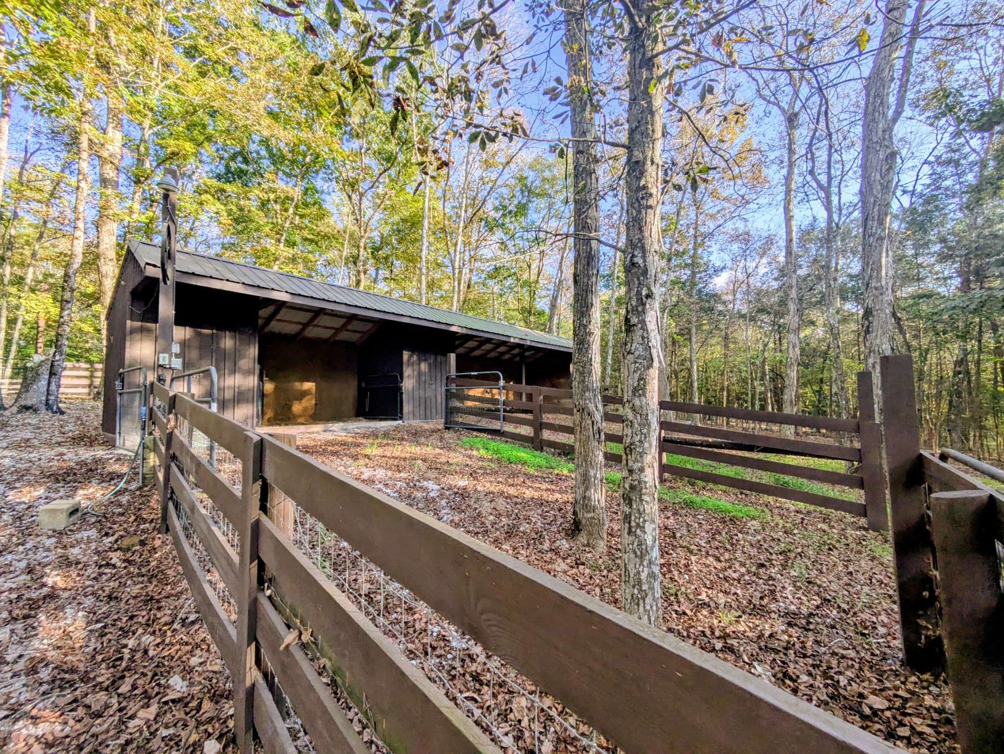 3425 Hopkins Bridge Road Unionville, TN 37180 - Photo 4 of 12 a view of a house with large trees next to a road