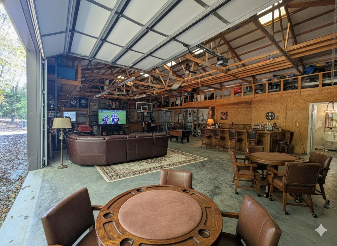 3425 Hopkins Bridge Road Unionville, TN 37180 - Photo 43 of 83 a living room with lots of furniture and a chandelier