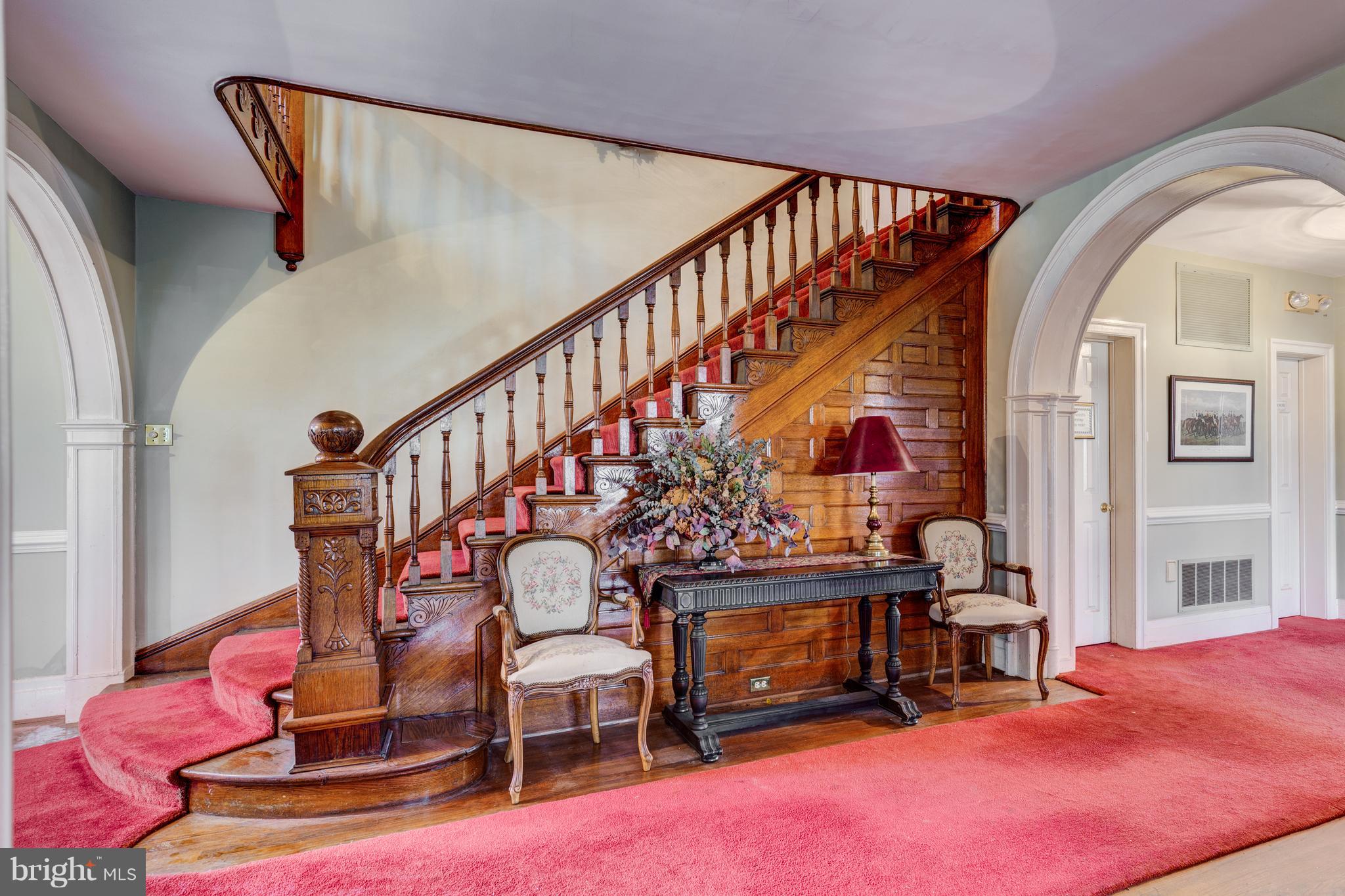 6000 Middleburg Road Keymar, MD 21757 - Photo 16 of 59 Breathtaking woodwork on this main staircase