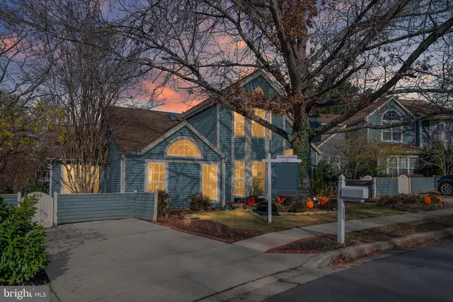 a front view of a building with street
