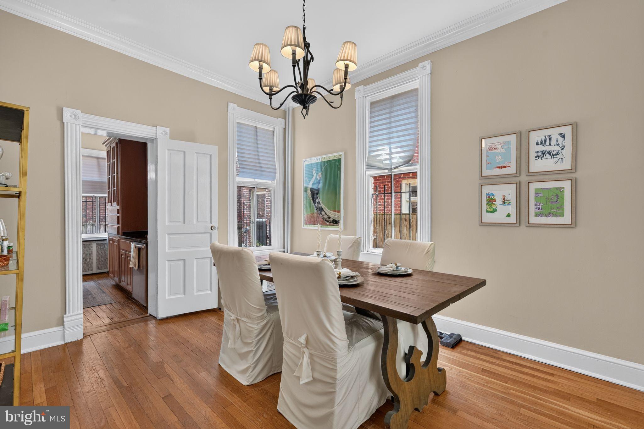 318 3rd Street Southeast Washington, DC 20003 - Photo 4 of 15 Spacious living & dining room