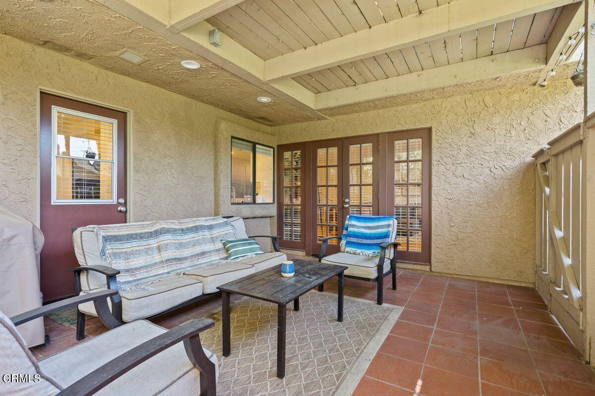 4448 Lubbock Drive, Unit D Simi Valley, CA 93063 - Photo 14 of 19 a outdoor space with a couch and a window