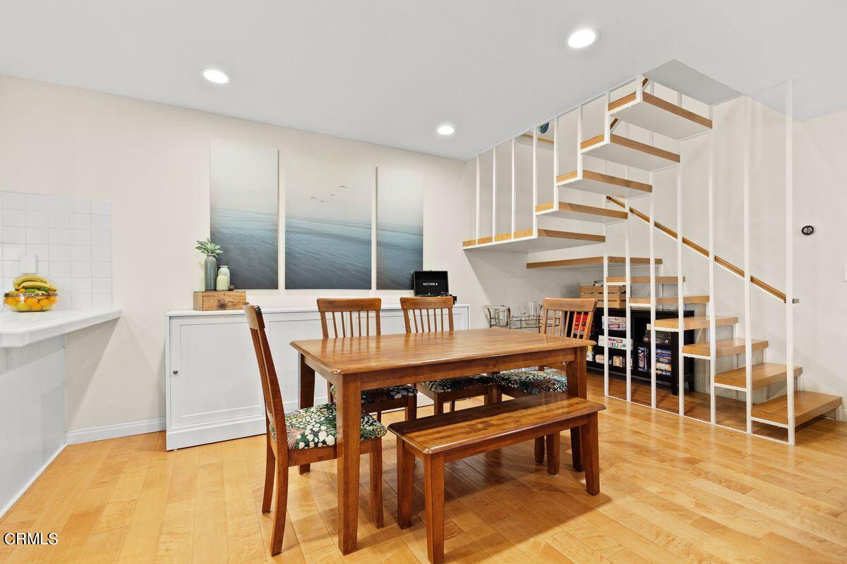 4448 Lubbock Drive, Unit D Simi Valley, CA 93063 - Photo 5 of 19 a dining room with furniture and wooden floor