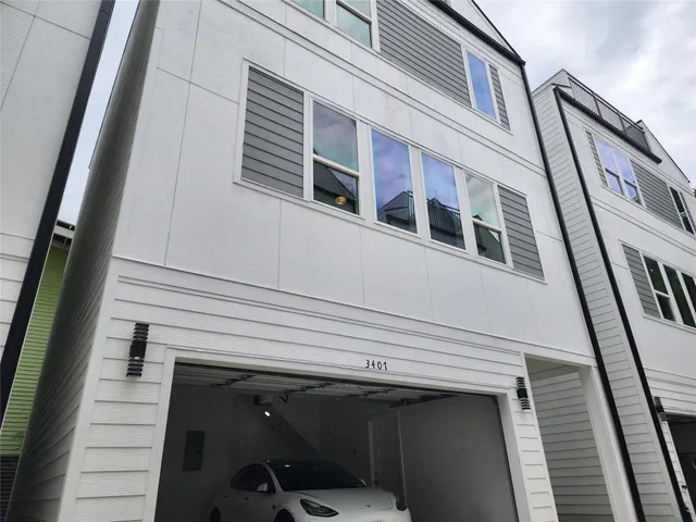 a view of a building with a window