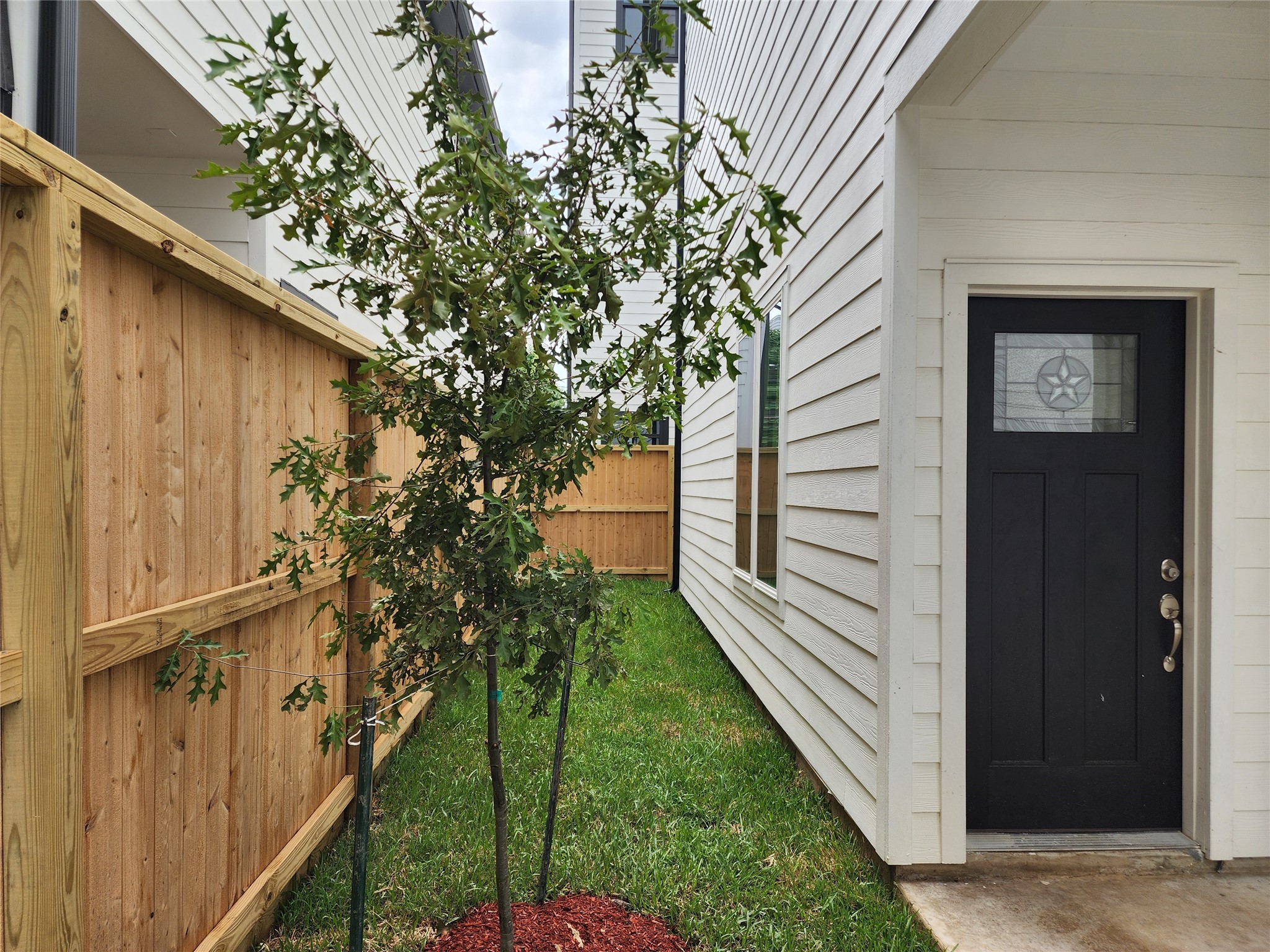 3411 St Emanuel Street Houston, TX 77004 - Photo 9 of 25 a view of a backyard of the house