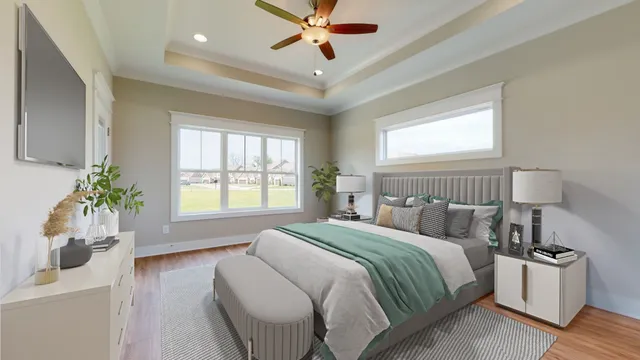 a bathroom with a sink double vanity and a mirror