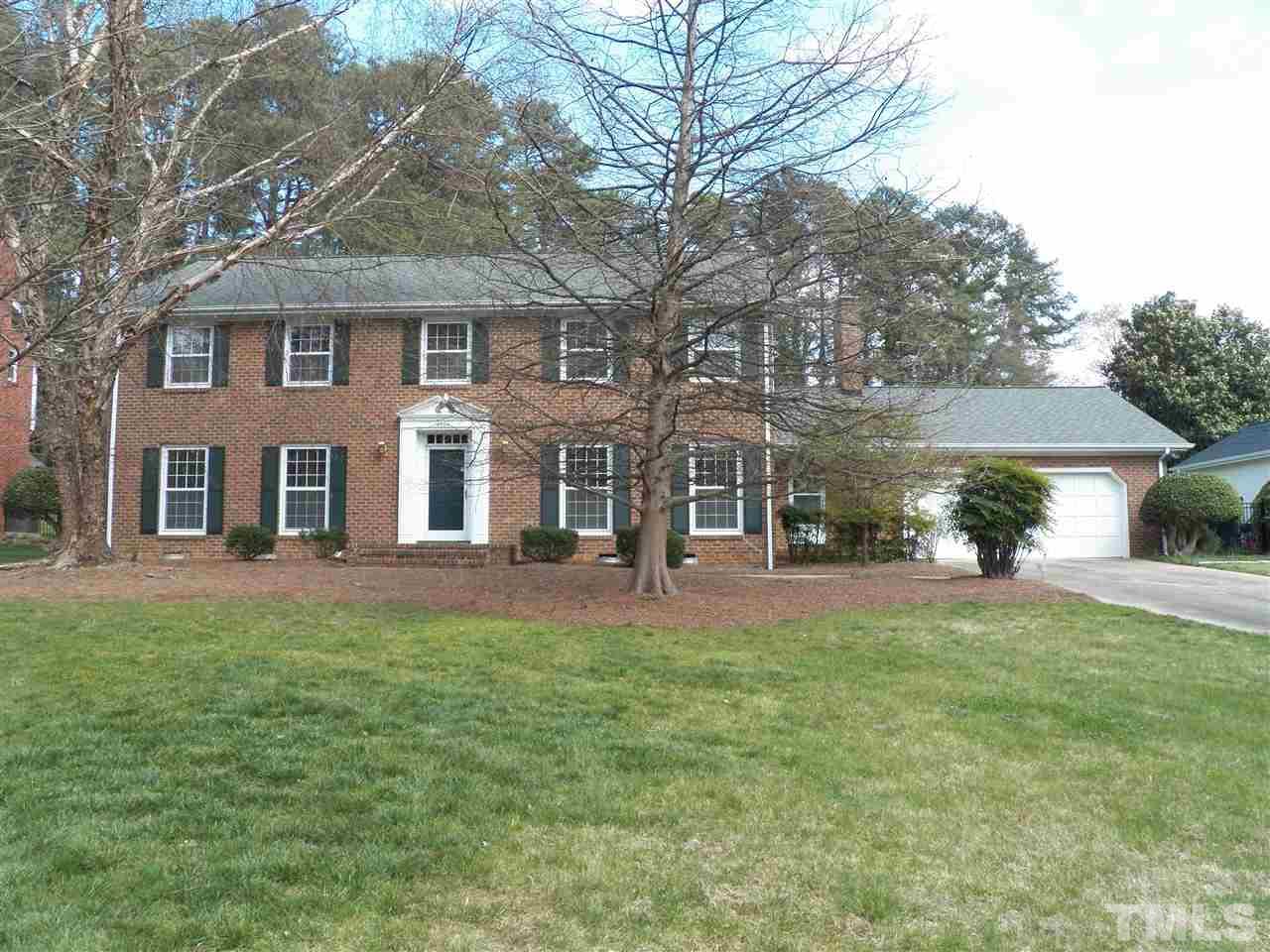4704 Stiller Street Raleigh, NC 27609 - Photo 1 of 25 front view of a house with a yard