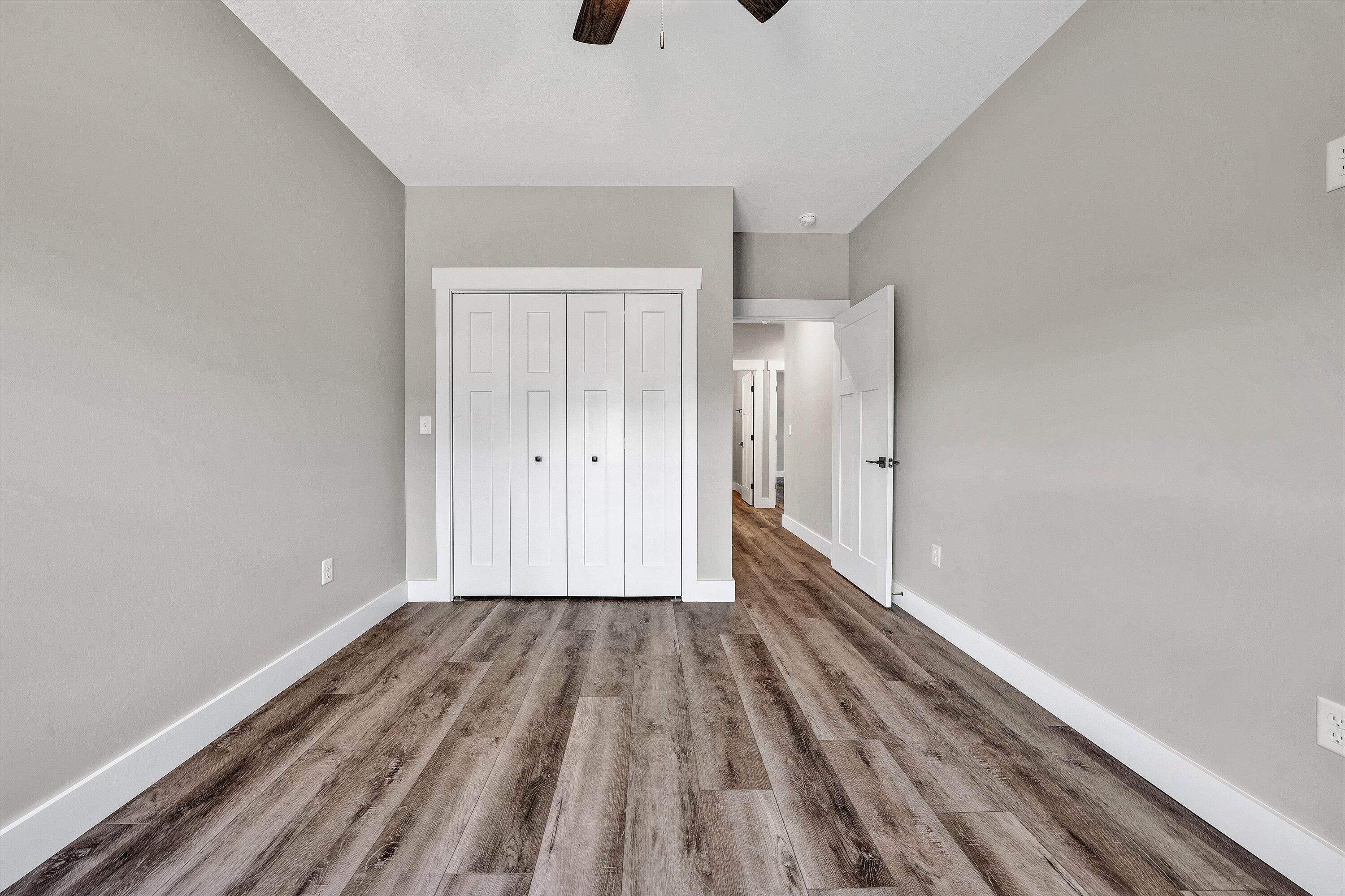 6450 Scruggs Road Moneta, VA 24121 - Photo 33 of 42 a view of hallway with wooden floor