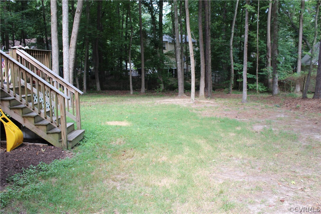 4718 Newbys Bridge Road Chesterfield, VA 23832 - Photo 12 of 15 a view of backyard with green space