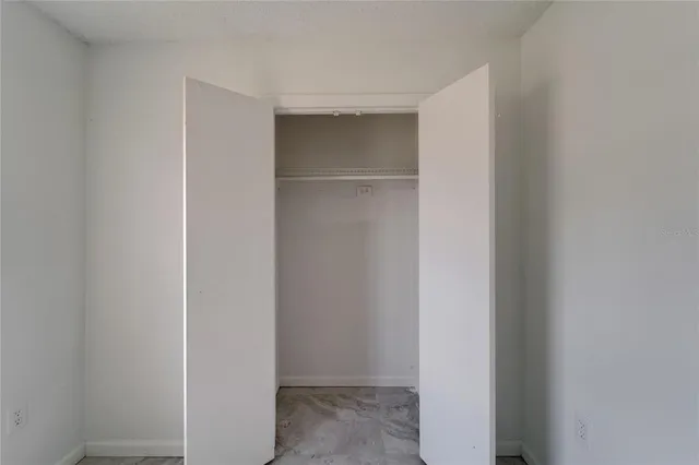 a view of closet area