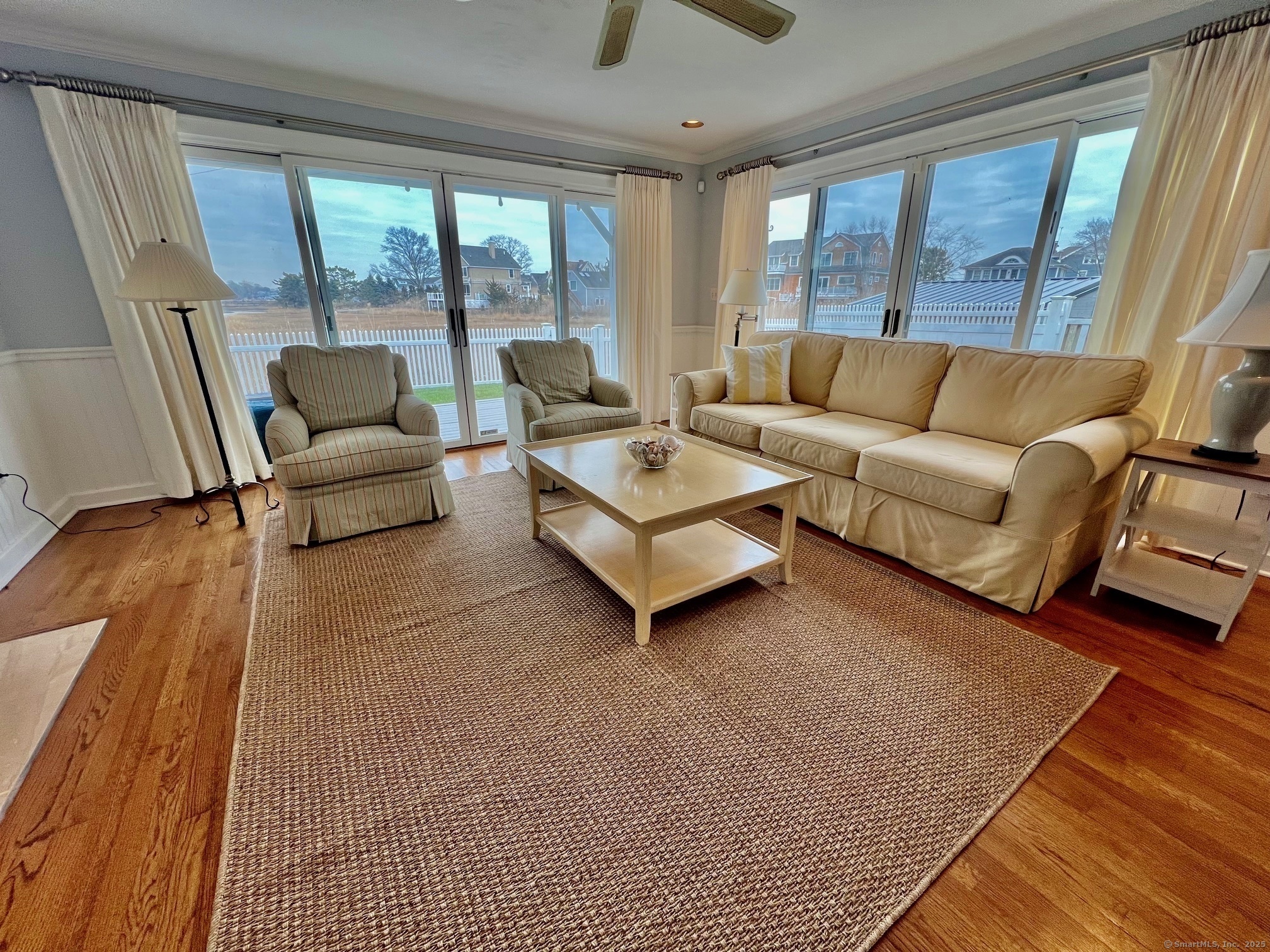 23 Linden Lane Madison, CT 06443 - Photo 12 of 30 Family room overlooks the expansive marsh.