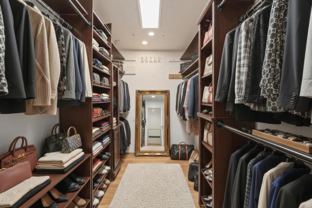 2744 Roy Sikes Road Hilliard, FL 32046 - Photo 55 of 97 a view of walk in closet with clothes and shoes