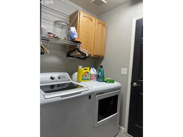 a room with storage and utility