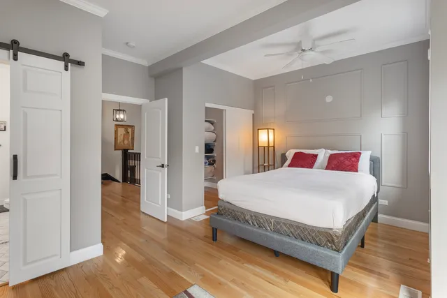 a very nice looking room with a large bed