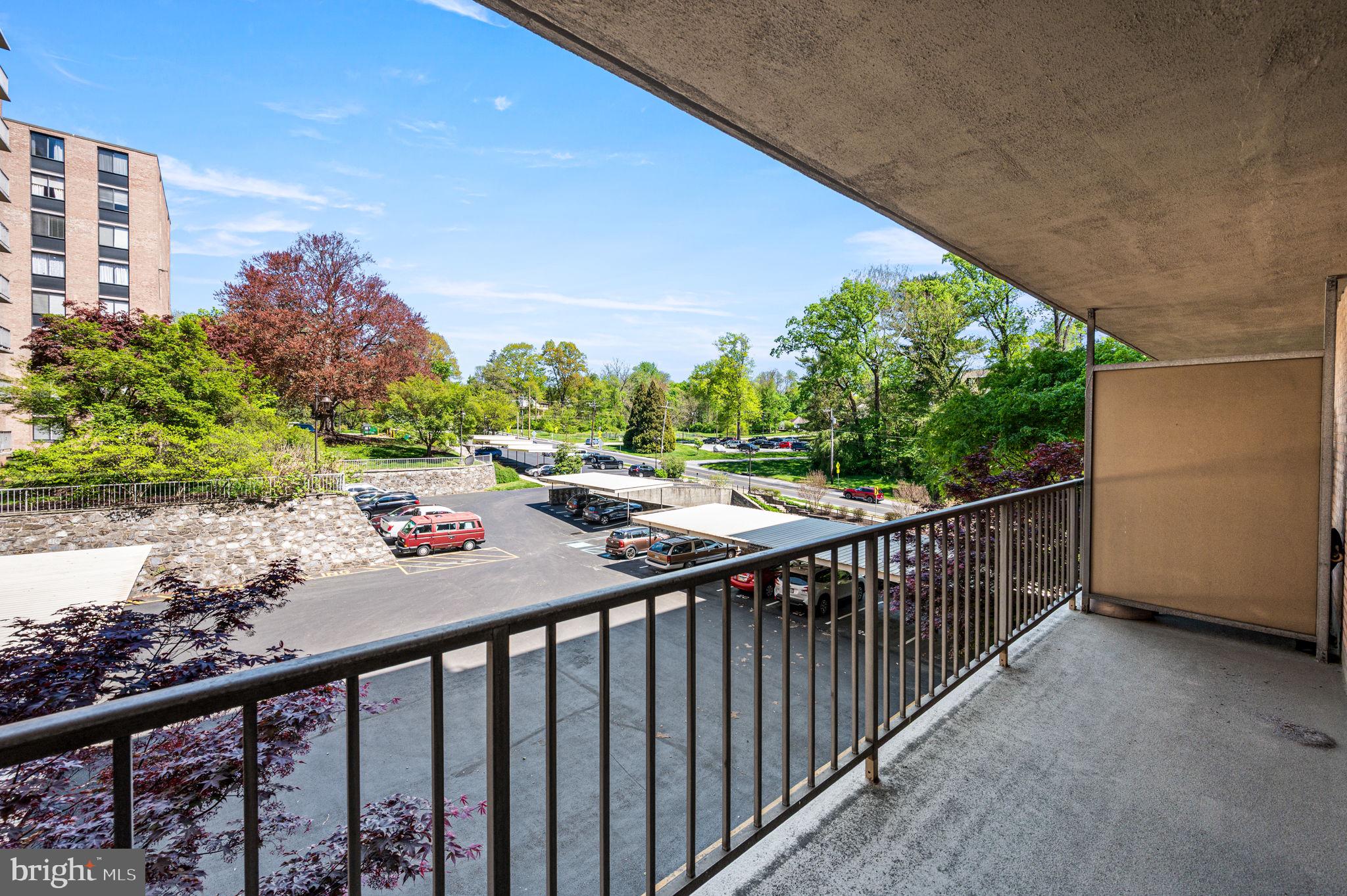 801 Yale Avenue, Unit 511 Swarthmore, PA 19081 - Photo 6 of 28 Large balcony with room for outdoor furniture.