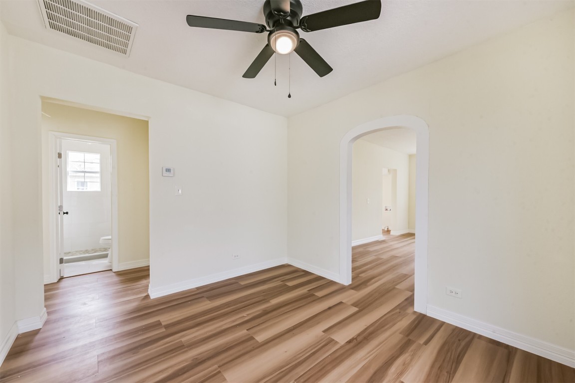 2619 Bellview Street La Marque, TX 77568 - Photo 11 of 46 a view of empty room with wooden floor