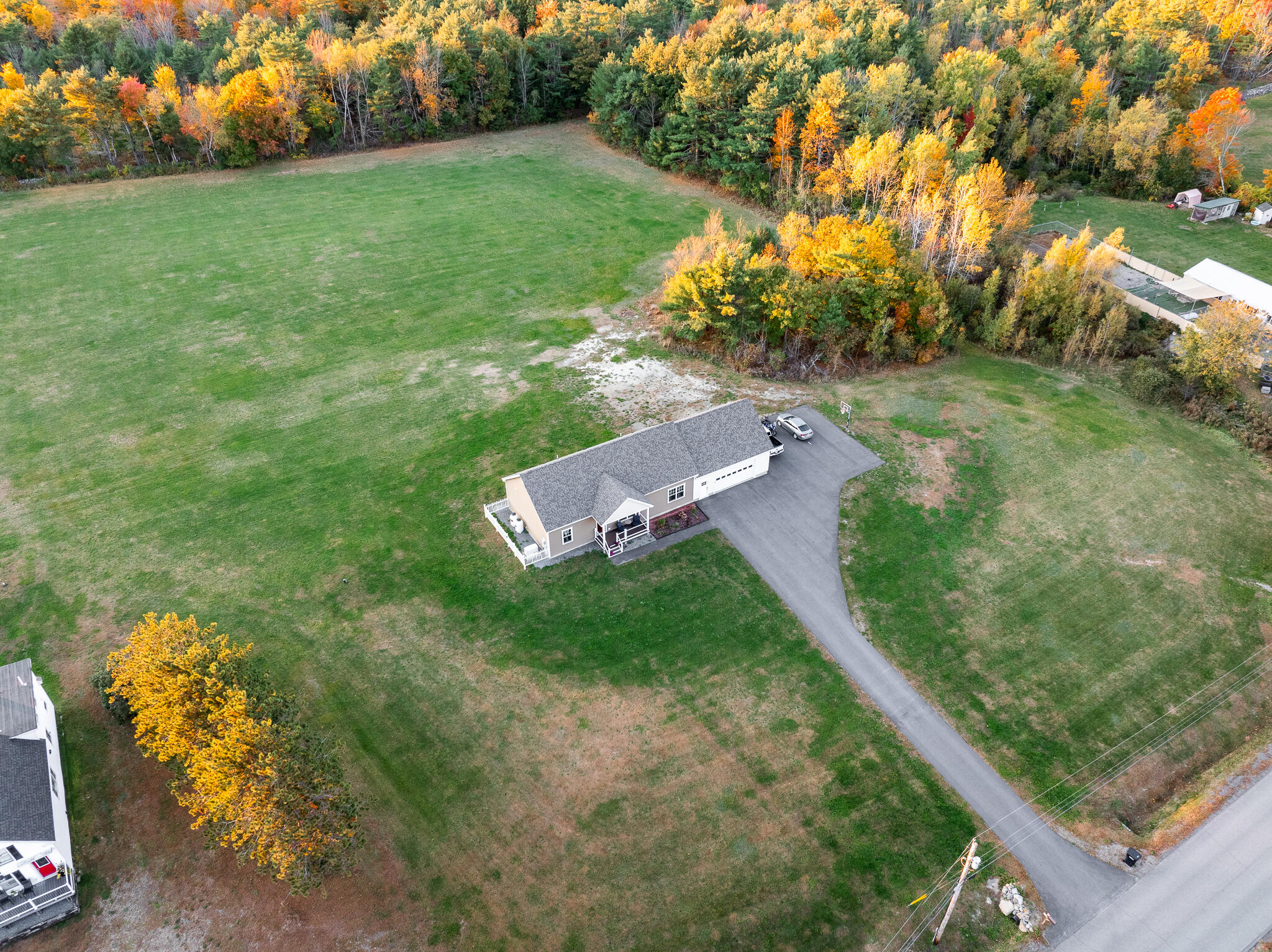 312 Kittredge Road Bangor, ME 04401 - Photo 3 of 30 House Aerials-3