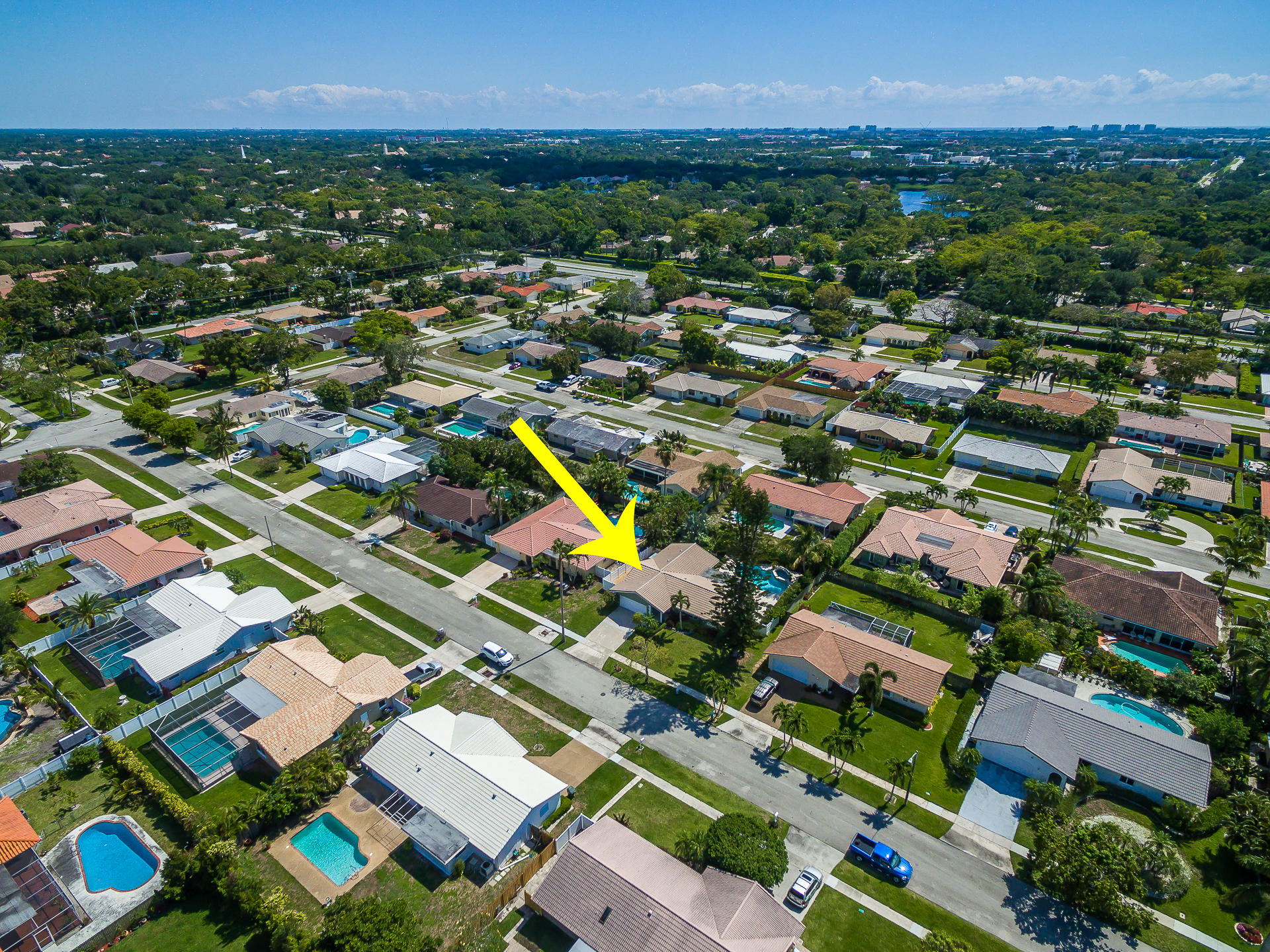 3376 Northwest 26th Avenue Boca Raton, FL 33434 - Photo 29 of 35 drone-arrow-1