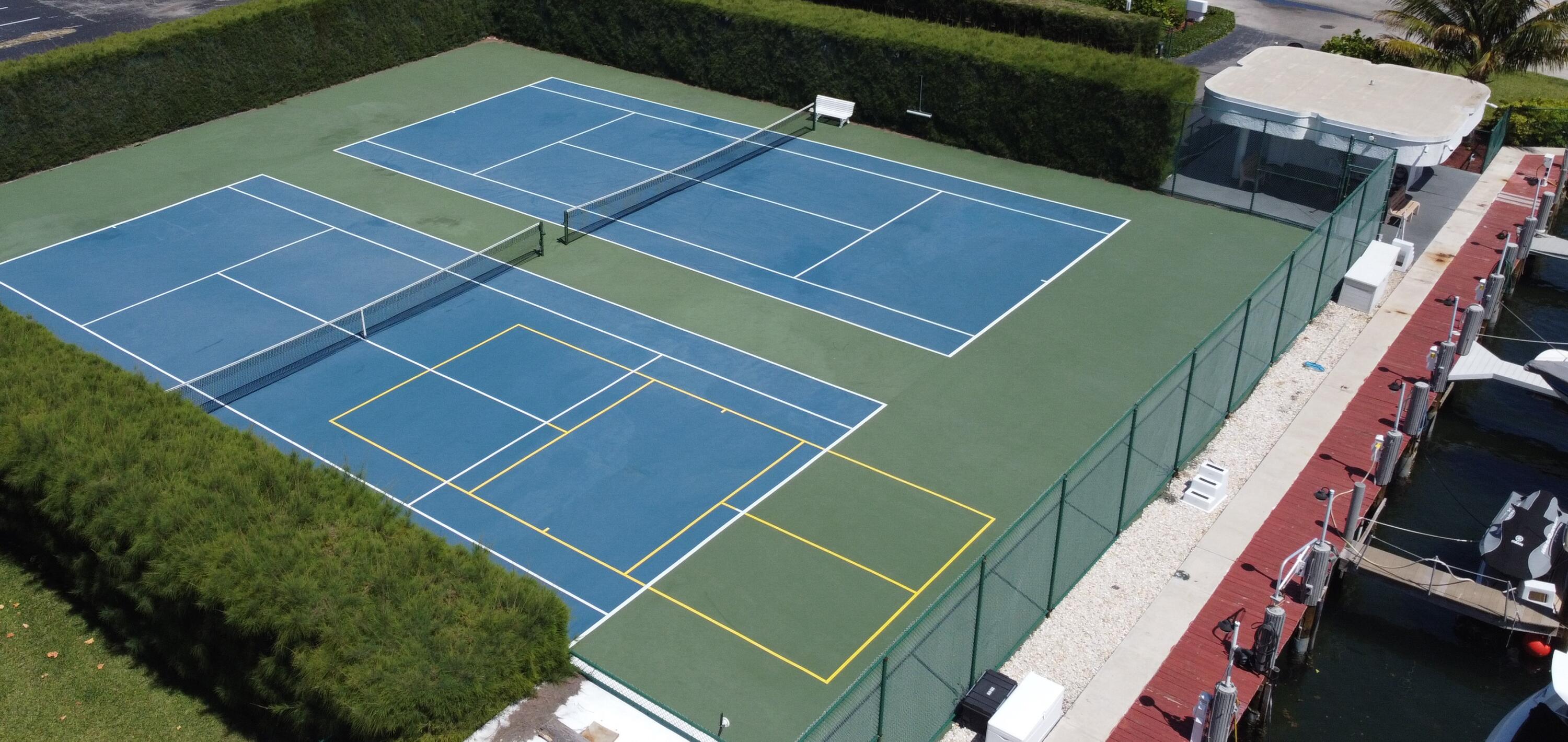 250 South Ocean Boulevard, Unit 2A Boca Raton, FL 33432 - Photo 13 of 15 a view of a tennis court