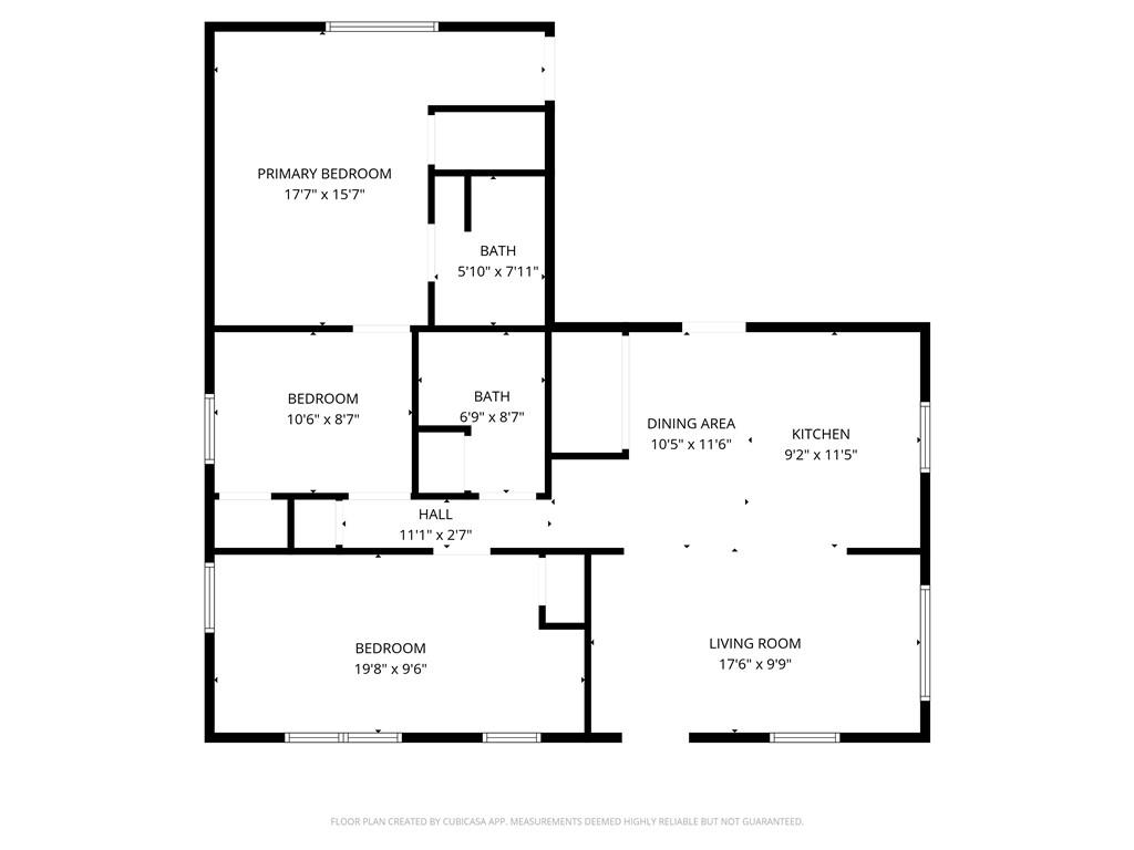 714 Reed Street Monroe, GA 30655 - Photo 31 of 31 a picture of a floor plan