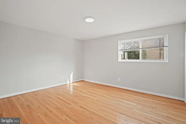 wooden floor in an empty room