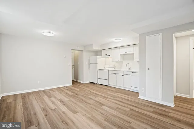 wooden floor in an empty room