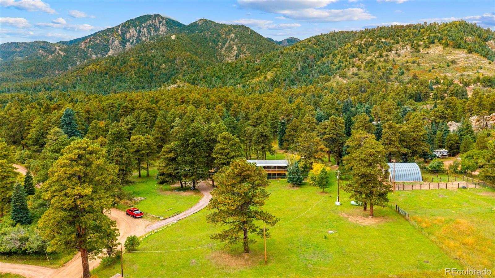 10829 Bartlett Trail Rye, CO 81069 - Photo 34 of 40 a view of a lake with a mountain in the background