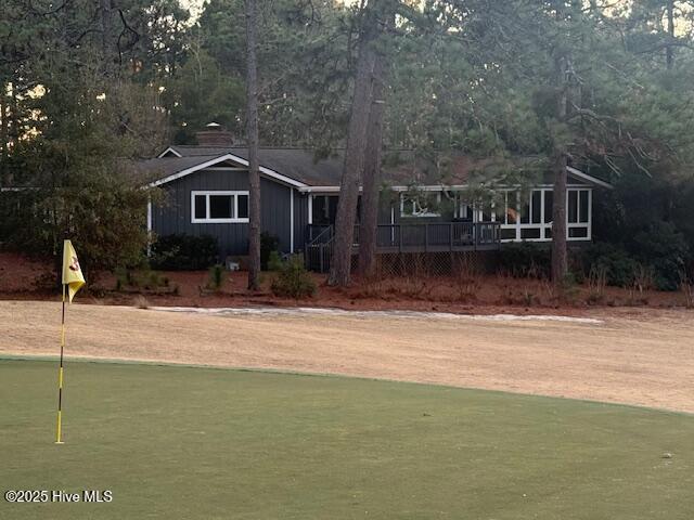 5 West Quail Lake Road Pinehurst, NC 28374 - Photo 3 of 25 Rear From Green