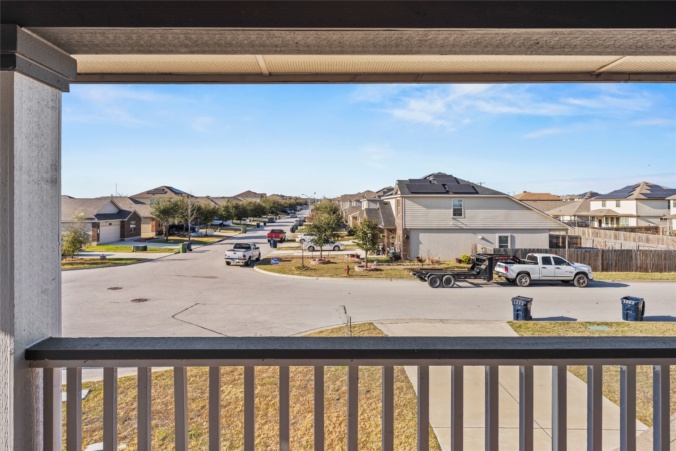 100 Serpentine Lane Jarrell, TX 76537 - Photo 36 of 40 a view of a city from a balcony