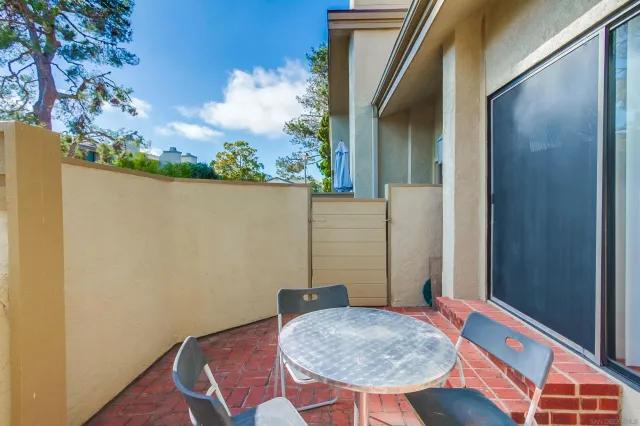 a view of a hallway with entryway