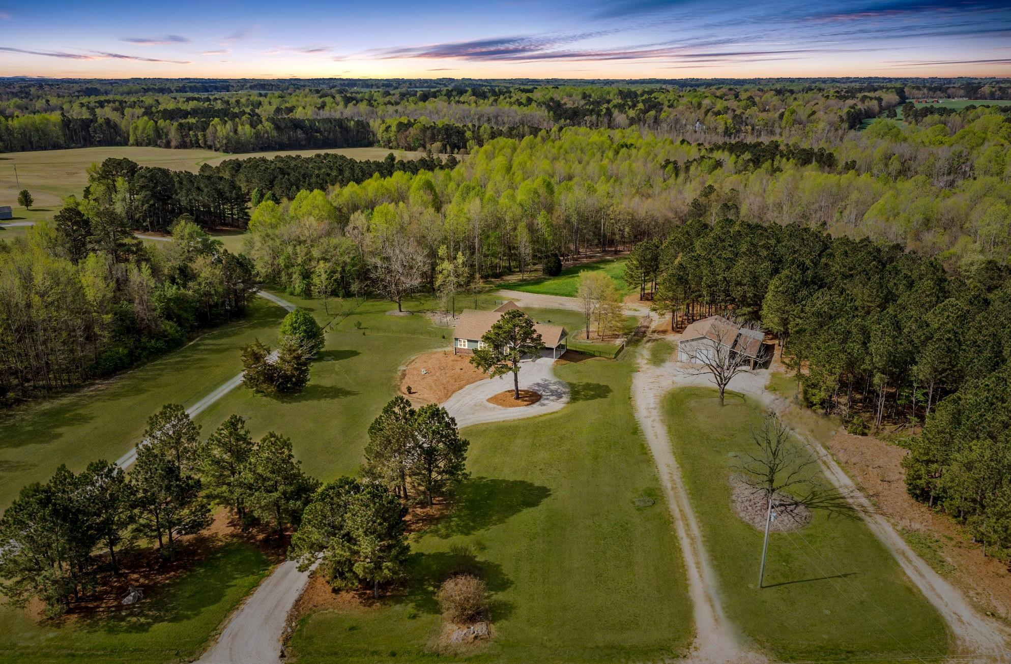 a view of a lake with a mountain