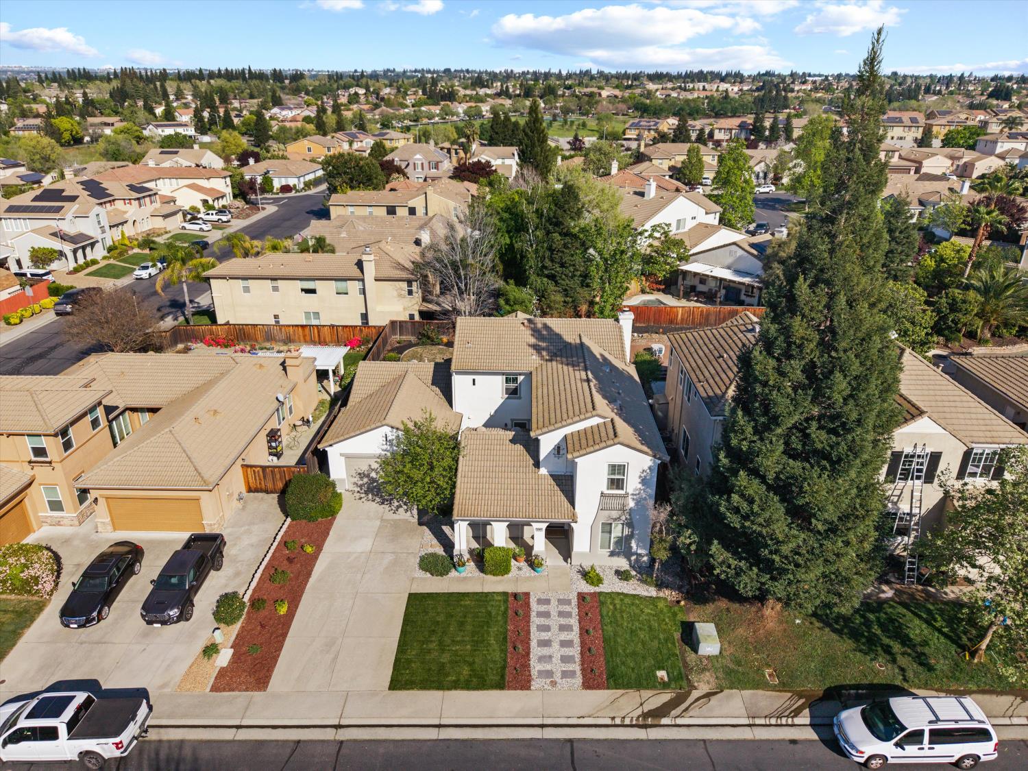 6503 Turnstone Way Rocklin, CA 95765 - Photo 35 of 42 an aerial view of residential houses with outdoor space