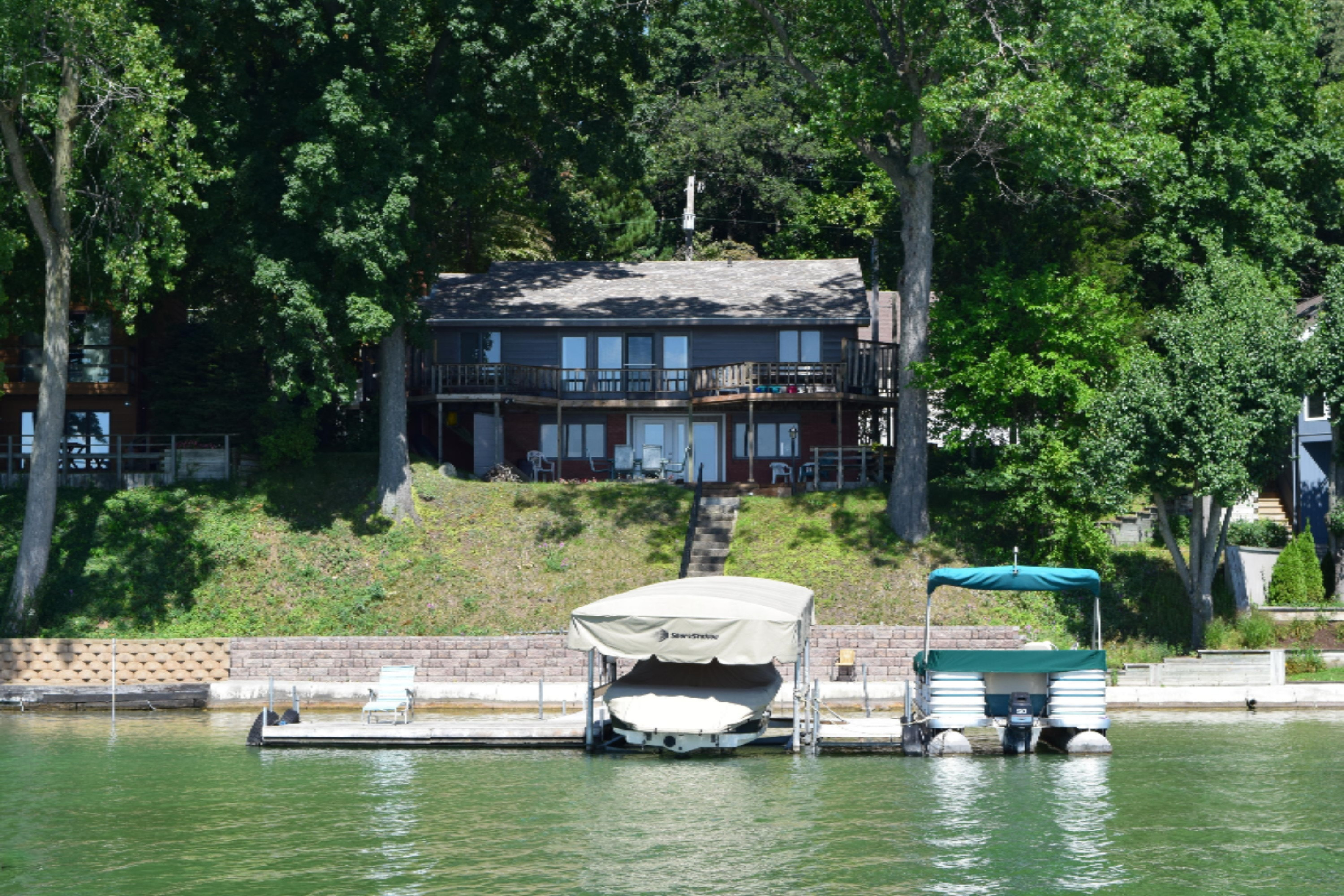 68079 Edgewater Beach Road White Pigeon, MI 49099 - Photo 1 of 29 View from lake