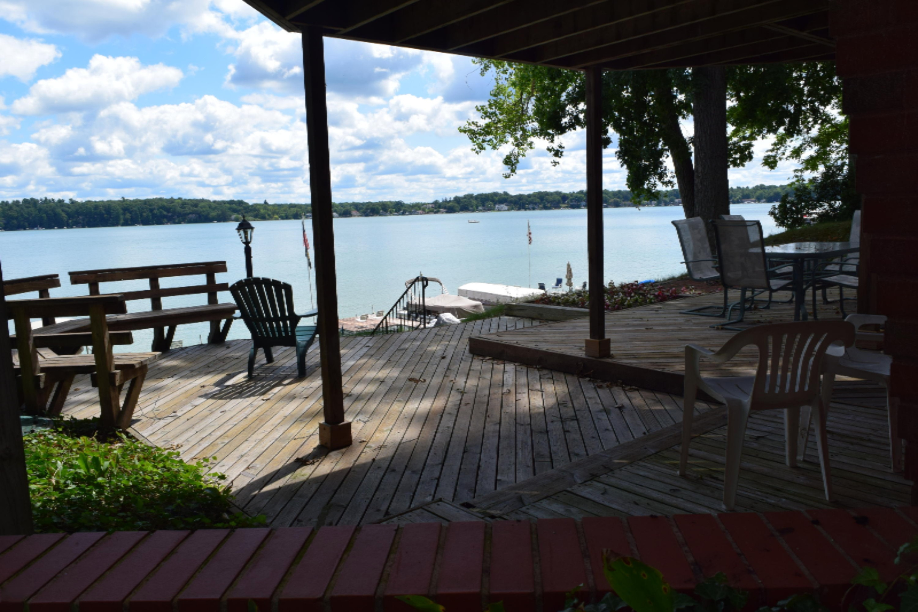 68079 Edgewater Beach Road White Pigeon, MI 49099 - Photo 26 of 29 View from lower deck
