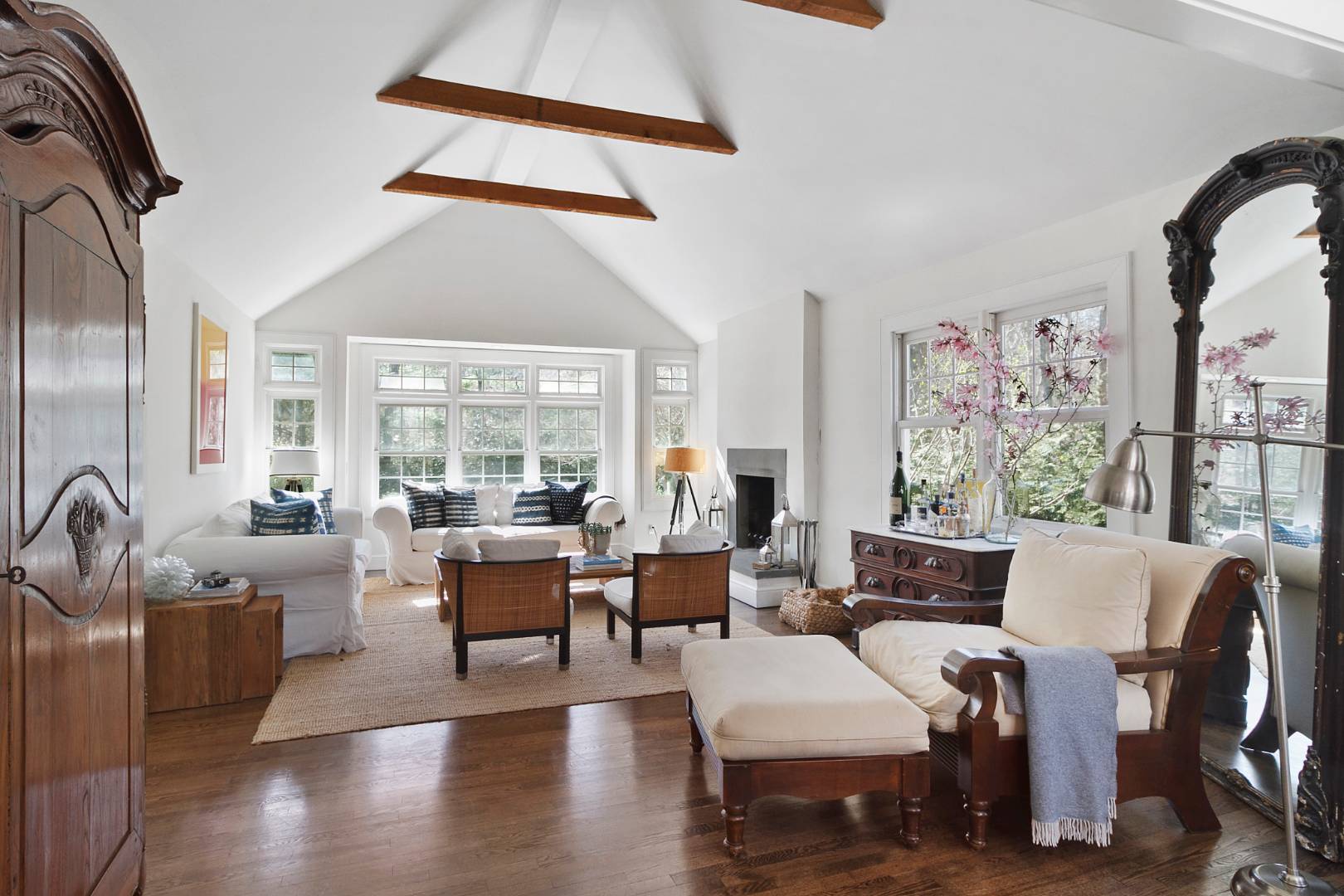 334 Brick Kiln Road Sag Harbor, NY 11963 - Photo 17 of 18 a living room with furniture and a large window