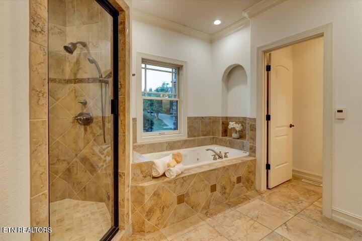 494 Chestnut Lane Loudon, TN 37774 - Photo 29 of 58 a bathroom with a tub a sink and a shower