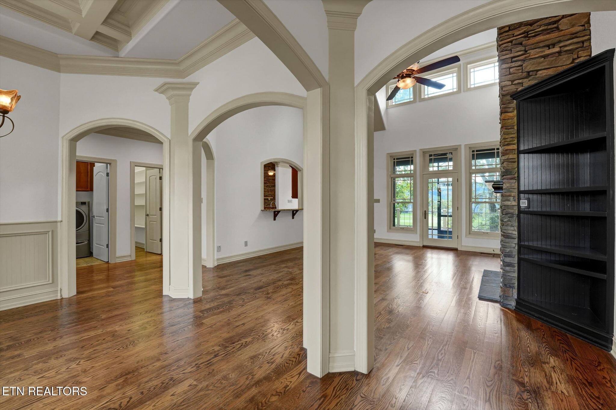 494 Chestnut Lane Loudon, TN 37774 - Photo 6 of 58 wooden floor in an empty room with a window