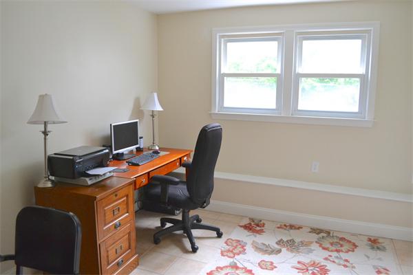 6 Barrett Road Lexington, MA 02421 - Photo 16 of 20 a view of a workspace with furniture and a window