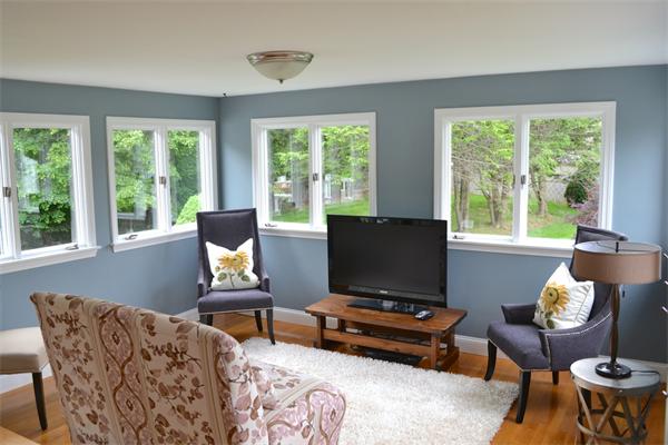 6 Barrett Road Lexington, MA 02421 - Photo 4 of 20 a living room with furniture fireplace and window