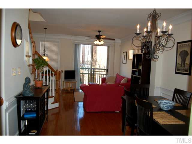 1230 Capability Drive, Unit 103 Raleigh, NC 27606 - Photo 4 of 18 Dining Room looking into Living Room