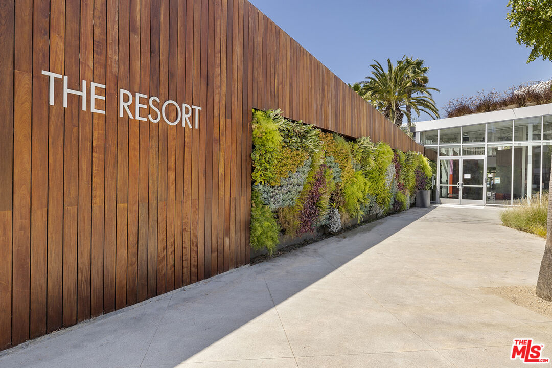 12920 West Runway Road, Unit 222 Playa Vista, CA 90094 - Photo 20 of 23 a view of a sign board with wooden fence
