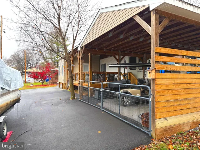 a view of outdoor space with seating area