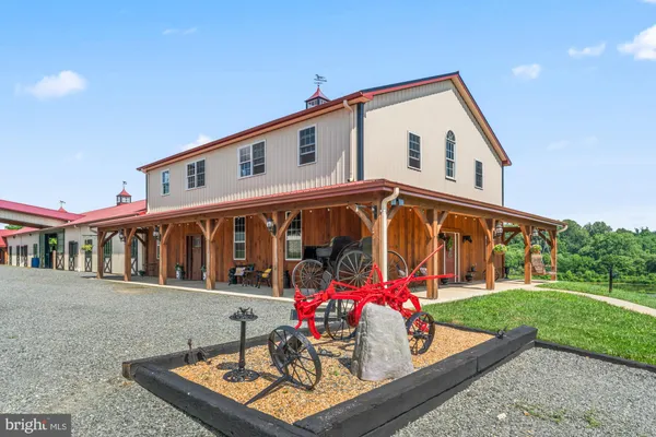 a front view of house with outdoor space