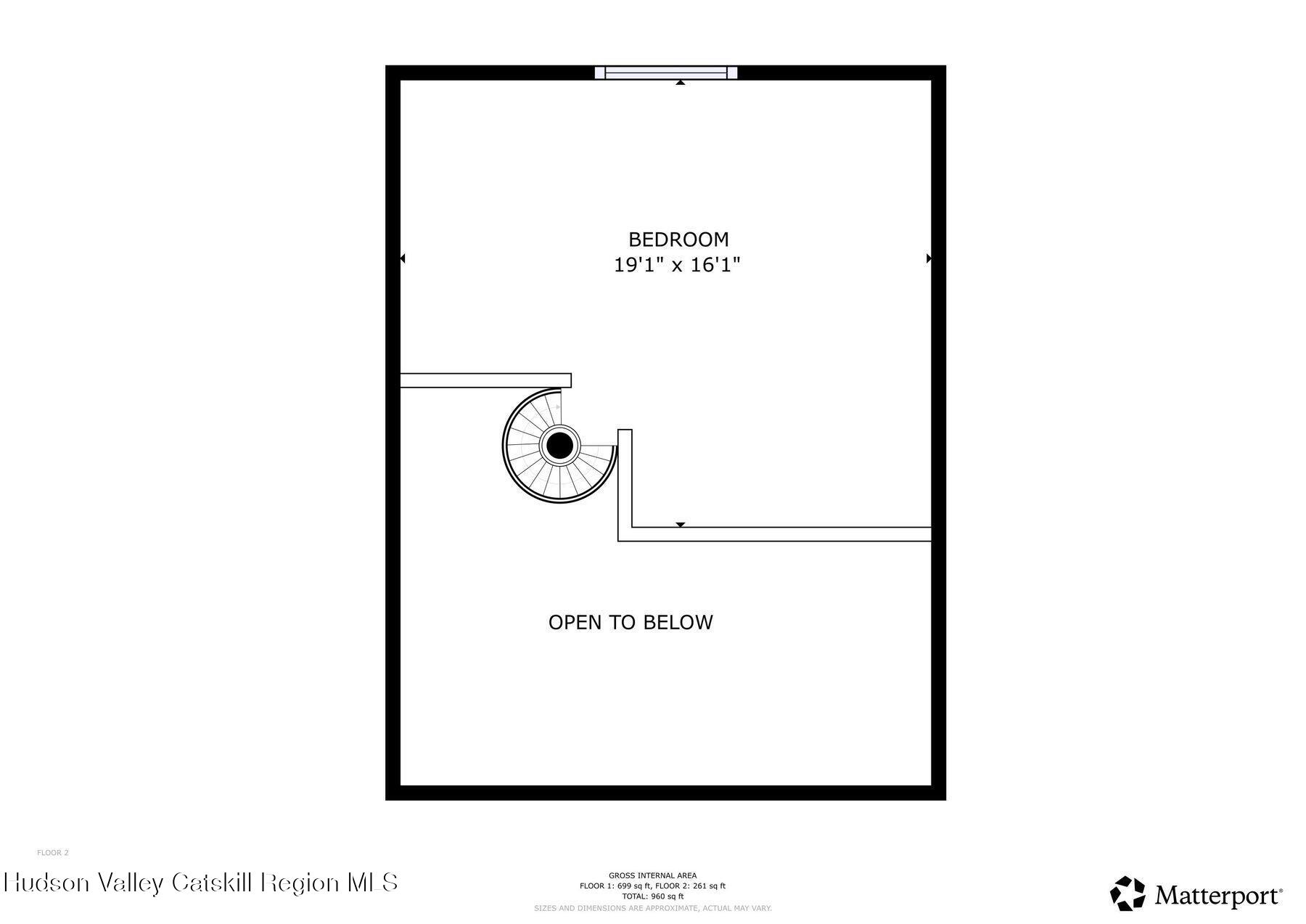191 Mill Road Margaretville, NY 12455 - Photo 26 of 26 Floor Plan - Upper Level (Loft)