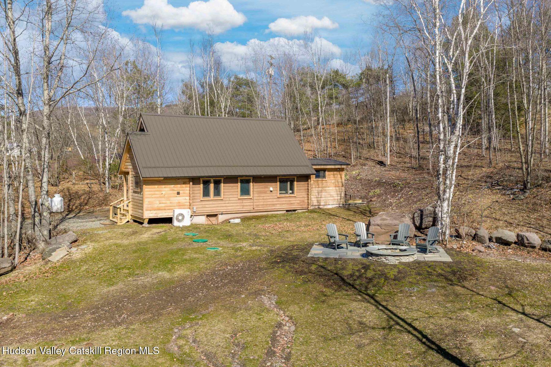 191 Mill Road Margaretville, NY 12455 - Photo 6 of 26 Outdoor firepit & seating area