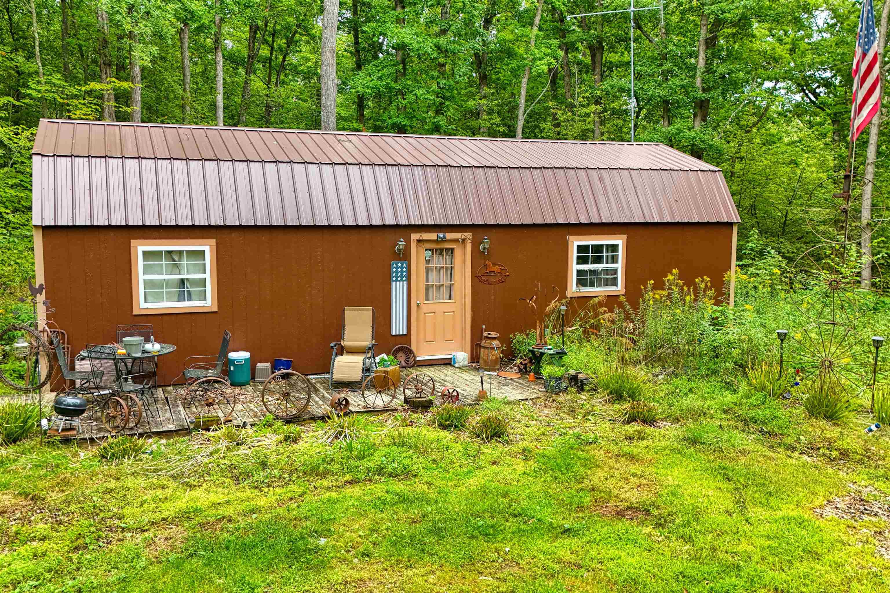 6772 5th Street Springbrook, WI 54875 - Photo 2 of 8 View of outbuilding